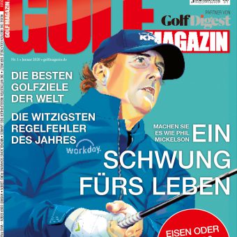 GOLF MAGAZIN Januar-Ausgabe