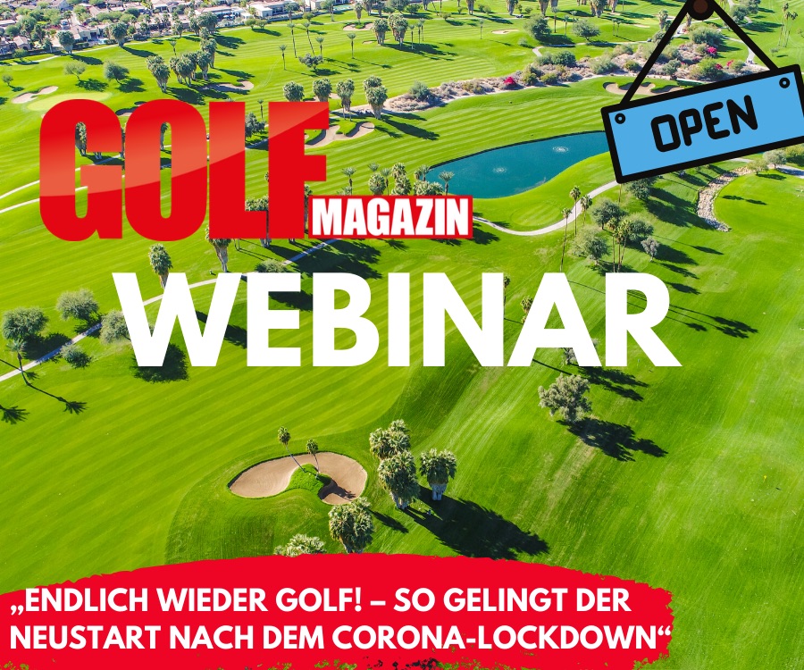 Webinar: Endlich wieder Golf – so gelingt der Neustart