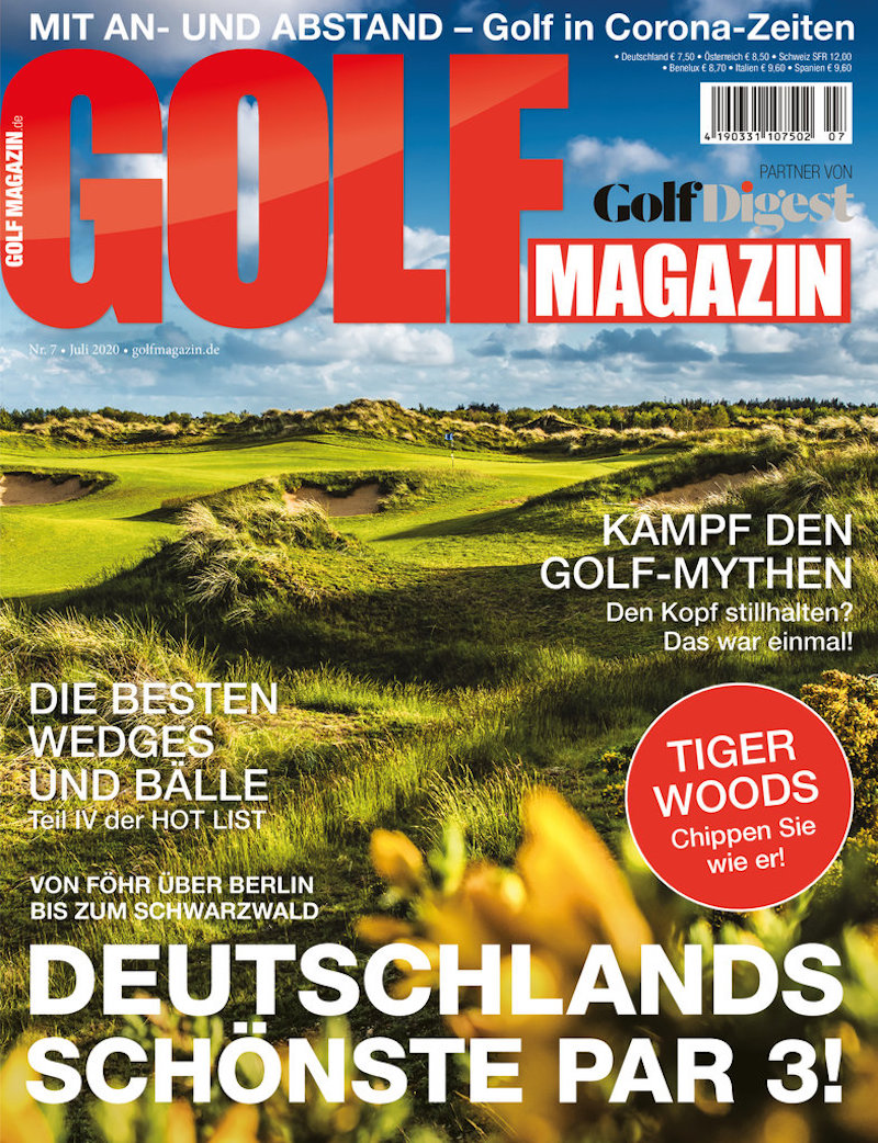 Die GOLF MAGAZIN Juli Ausgabe