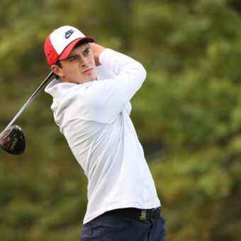 Davis Thompson startete bei der US Open 2020 im Winged Foot Golf Club, New York, als Amateur (Foto: Getty Images).