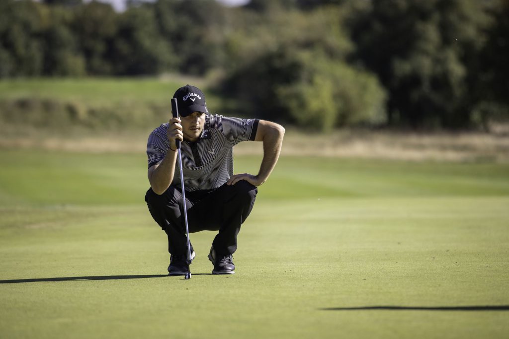 Der Franzose Julien Brun wird Zweiter beim Finale der Pro Golf Tour in Adendorf und landet auch auf Rang 2 der Pro Golf Tour Order of Merit 2020. (Foto: Stefan Heigl/Pro Golf Tour).