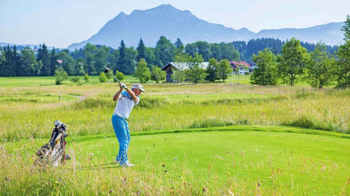 Golfen in Bayern: GC Sonnenalp-Oberallgäu.