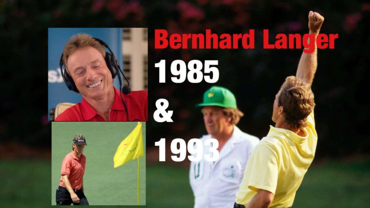 Kommentiert am Ostersonntag auf Sky seine Masters-Finalrunden von 1985 und 1993: Bernhard Langer