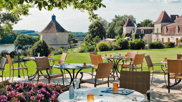 Wollen Sie hier sitzen? Für GJ-Leser gibts im Château des Vigiers ein Spezial-Package