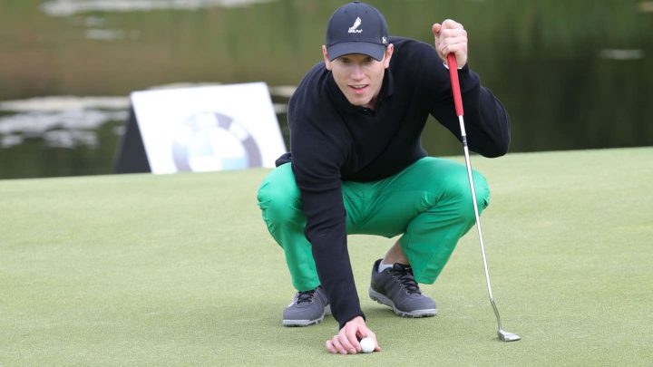 Klassisches Hobby für Eishockey-Profis: Natürlich golft Christian Ehrhoff auch