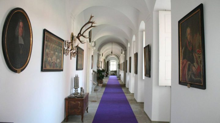 Aristokratischer Style Die Seminarräume im Schloss befinden sich in traumhaft schönen Zimmern mit vielversprechenden Namen wie Kleine oder Große Bibliothek.