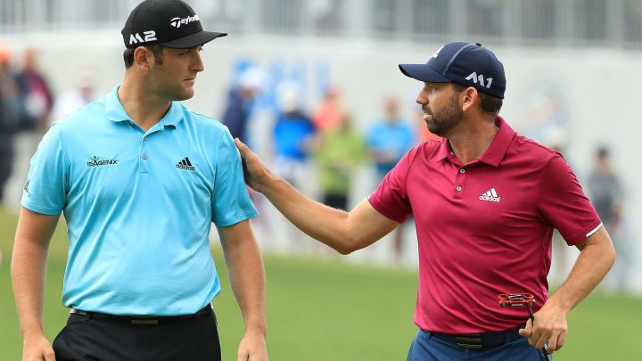 Packung Rahm hat Sergio Garcia im WGC-Matchplay bezwungen