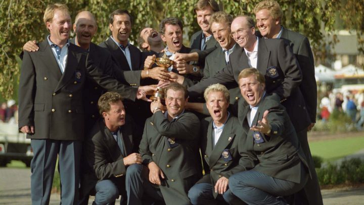 Teil der erfolgreichen Ryder-Cup-Geschichte: Costantino Rocca, 1985 mit Team Europe