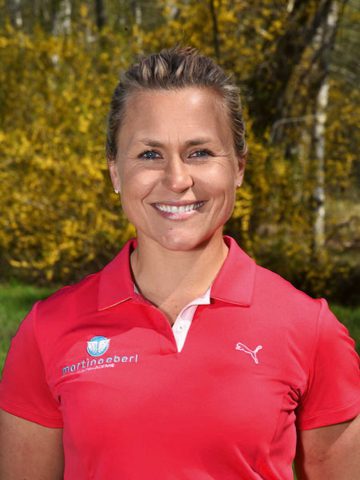 Martina Eberl als Pro im Das Achental.