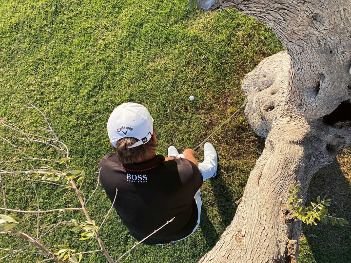 Trainingstipps Golf Schwungrichtung