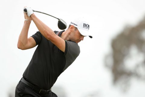 SAN DIEGO, CALIFORNIA - JUNE 20: Martin Kaymer of Germany plays his shot from the fifth tee during the final round of the 2021 U.S. Open at Torrey Pines Golf Course (South Course) on June 20, 2021 in San Diego, California. (Photo by Ezra Shaw/Getty Images)