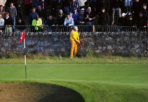 Spanish golfer Miguel Angel Jimenez play