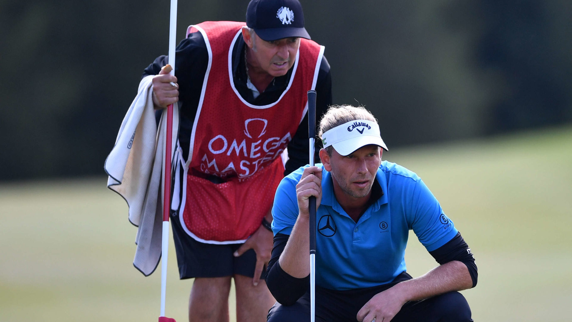 CRANS-MONTANA, SWITZERLAND - AUGUST 29: Marcel Siem of Germany putting at the 15th hole during Day Four of The Omega European Masters at Crans-sur-Sierre Golf Club on August 29, 2021 in Crans-Montana, Switzerland. (Photo by Valerio Pennicino/Getty Images) tour news