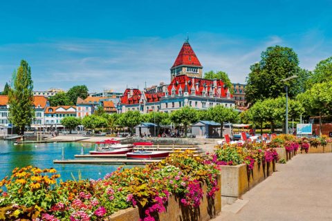 Lausanne am Genfersee