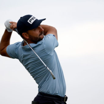 Stephan Jäger in der Finalrunde der Butterfield Bermuda Championship 2021 im Port Royal GC. (Foto: Getty Images)