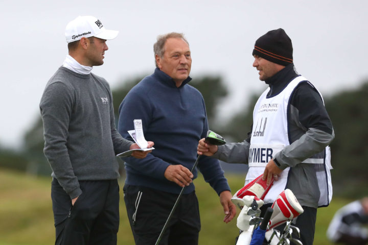 Martin Kaymer mit Vater Horst und Bruder Philip