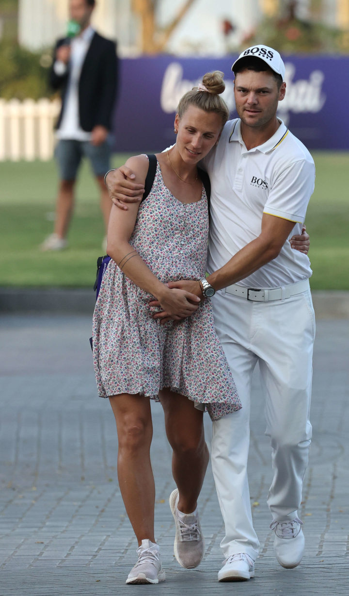 Martin Kaymer mit Freundin Irene Scholz in Dubai