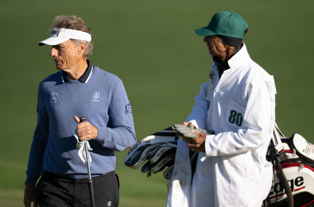 during second round at US Masters, Augusta National, Augusta, Georgia, USA.