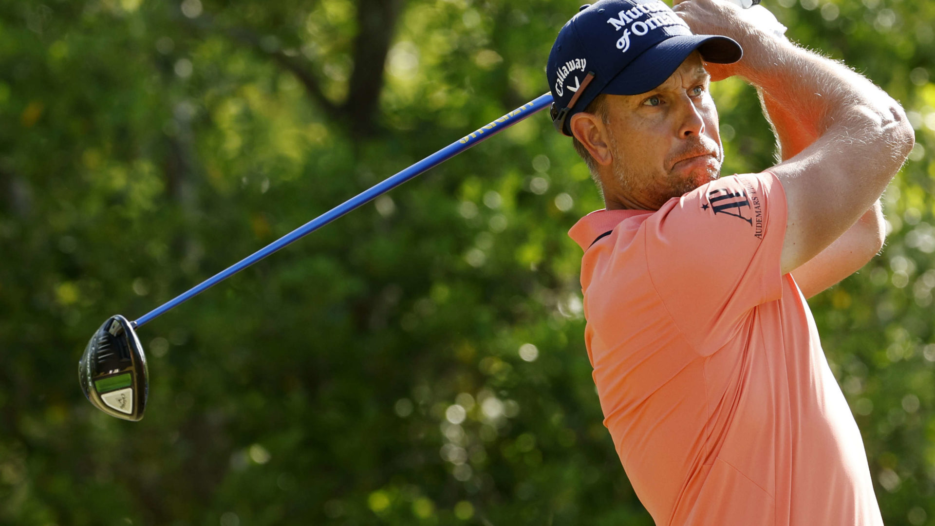 AVONDALE, LOUISIANA - APRIL 22: Henrik Stenson of Sweden plays his shot from the 11th tee during the second round of the Zurich Classic of New Orleans at TPC Louisiana on April 22, 2022 in Avondale, Louisiana. (Photo by Chris Graythen/Getty Images)