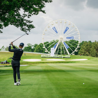 Porsche European Open 2022 mit Riesenrad.