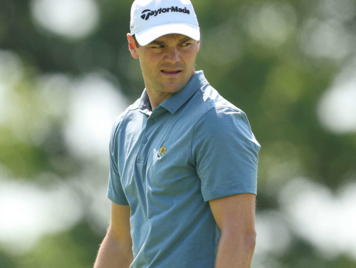 TULSA, OKLAHOMA - MAY 18: Martin Kaymer of Germany walks along the course during a practice round prior to the start of the 2022 PGA Championship at Southern Hills Country Club on May 18, 2022 in Tulsa, Oklahoma. (Photo by Ezra Shaw/Getty Images)