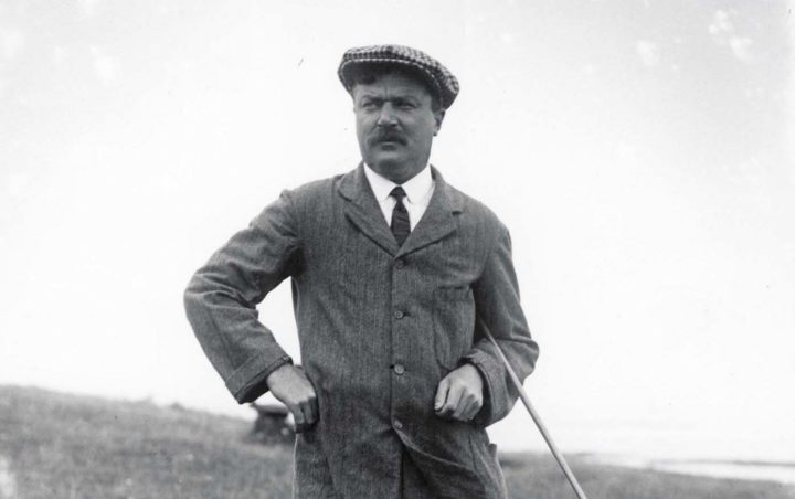 French golfer Arnaud Massy Original Publication: People Disc - HH0018 (Photo by Topical Press Agency/Getty Images)