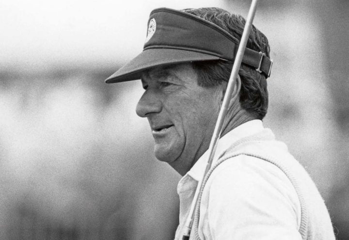 PETER THOMSON playing in the 1974 BRITISH OPEN, ROYAL LYTHAM ST ANNES (Photo by Peter Dazeley/Getty Images)