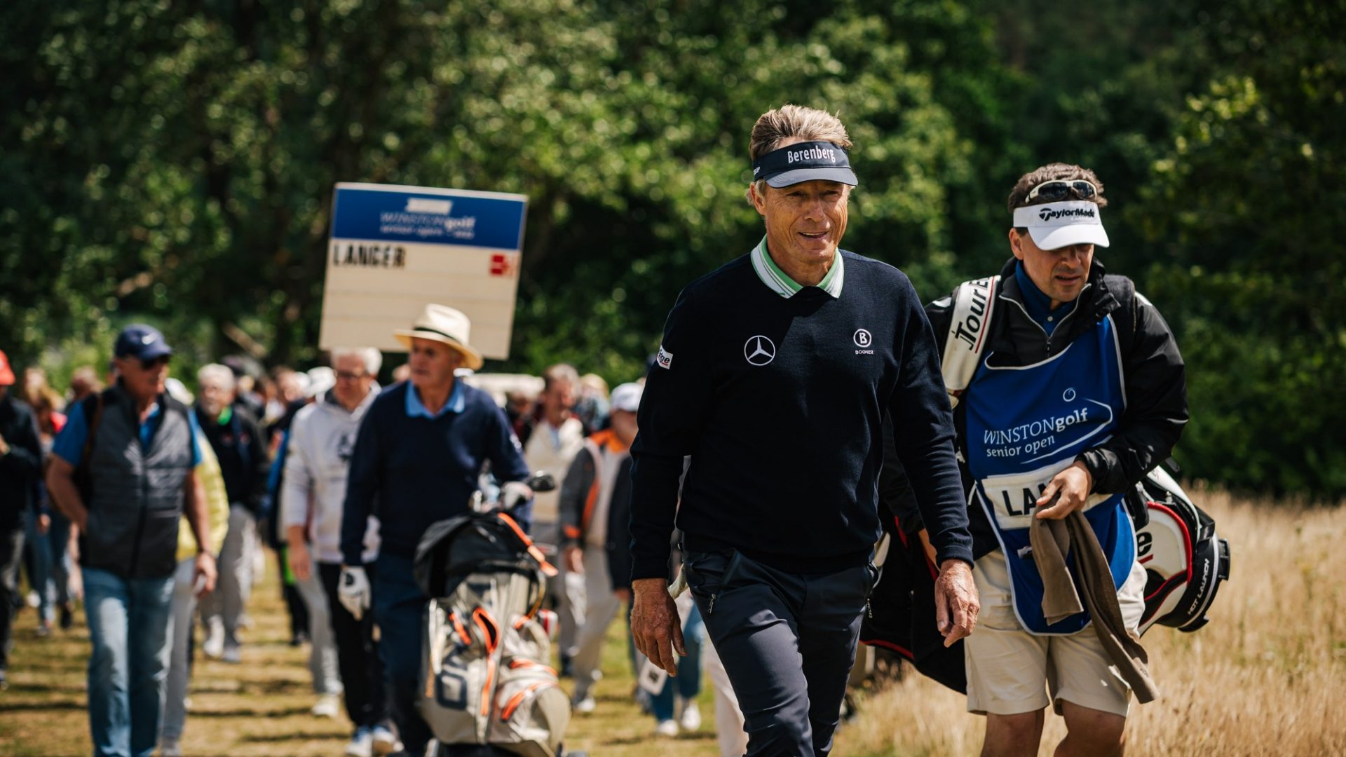 In Führung vor dem Finale: Bernhard Langer (Bild: Tobias Kuberski)