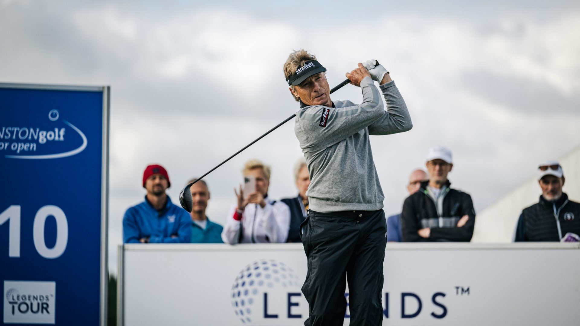 Vorne dabei bei der WINSTONgolf Senior Open: Bernhard Langer