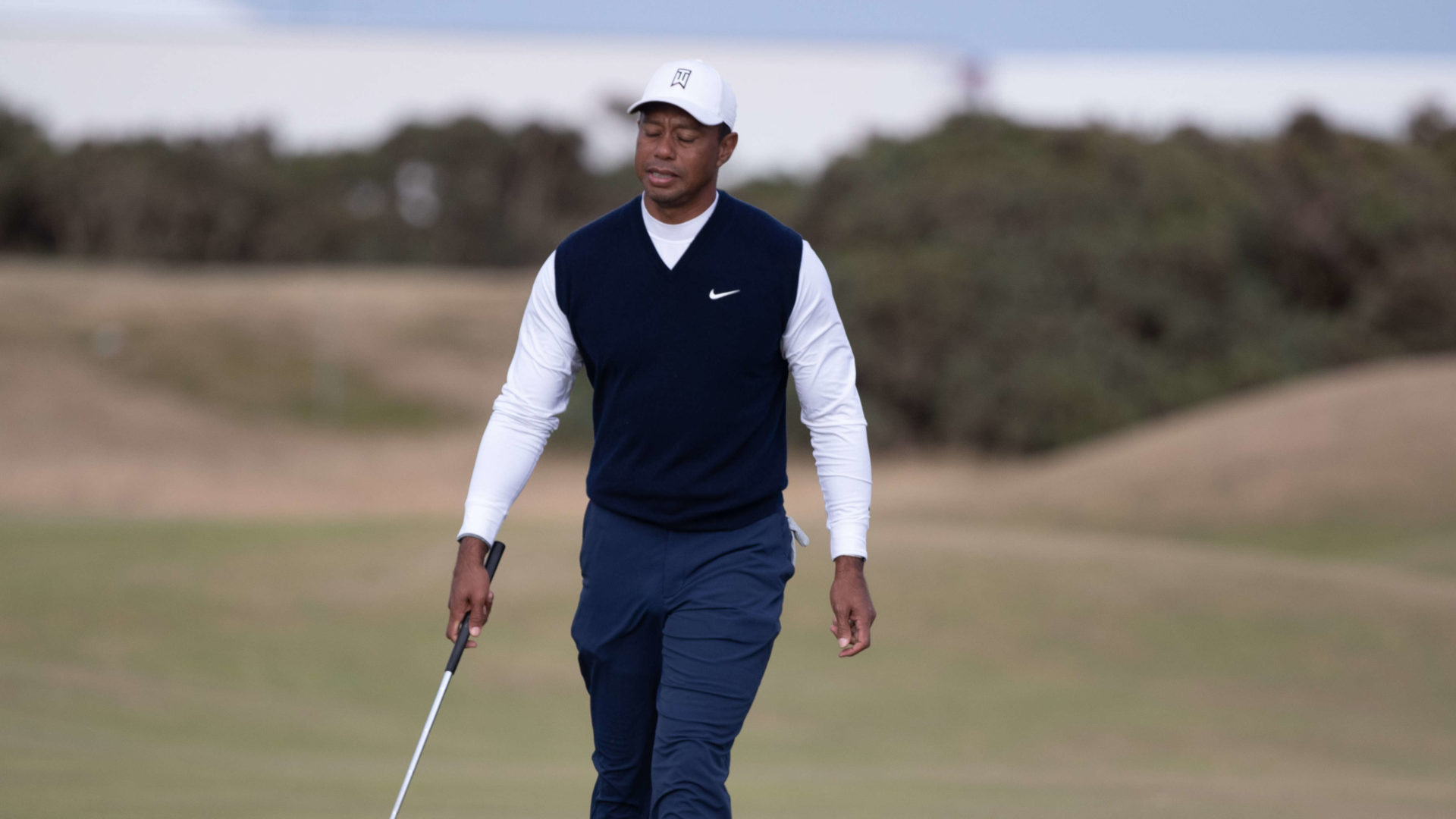 Tiger WOODS (USA) during first round 150th Open 2022 ,Old Course, St Andrews,Fife,Scotland.