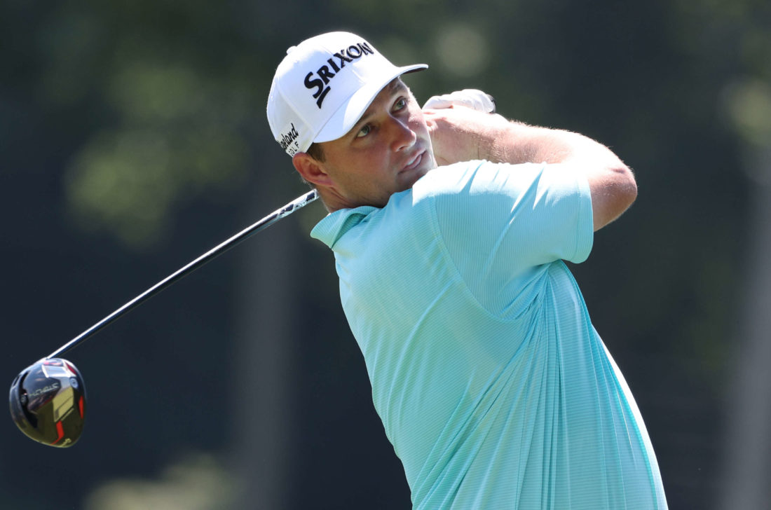 WILMINGTON, DELAWARE - AUGUST 19: Sepp Straka of Austria plays his shot from the third tee during the second round of the BMW Championship at Wilmington Country Club on August 19, 2022 in Wilmington, Delaware. tour news (Photo by Rob Carr/Getty Images)
