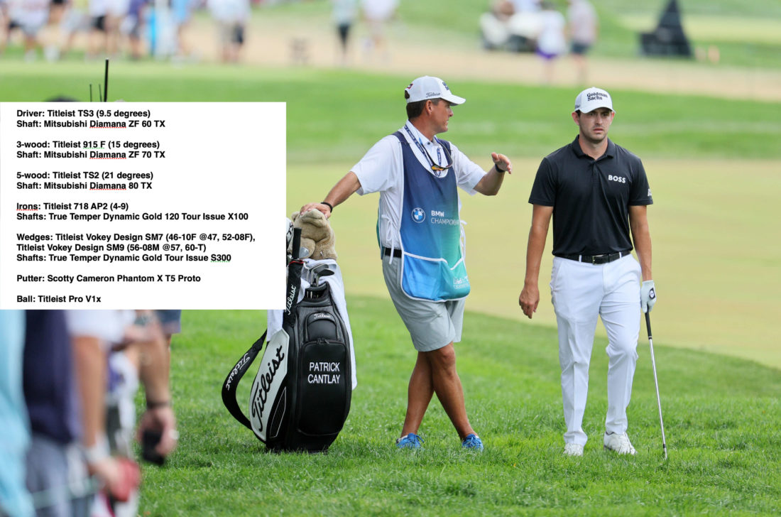 WILMINGTON, DELAWARE - AUGUST 21: Patrick Cantlay of the United States prepares to play his shot on the 14th hole during the final round of the BMW Championship at Wilmington Country Club on August 21, 2022 in Wilmington, Delaware.tour news (Photo by Andy Lyons/Getty Images)