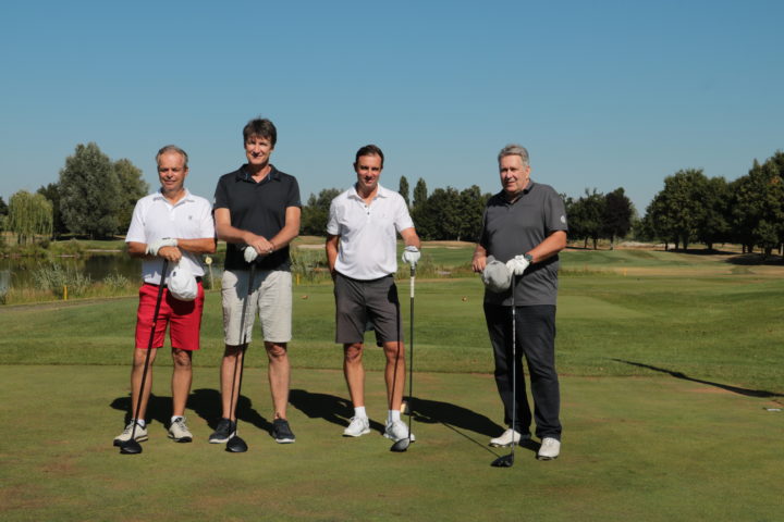 (v.l.) Thomas Himmel, Jörg Schlockermann, Daniel Hopp und Claus Kobold in einem Flight.