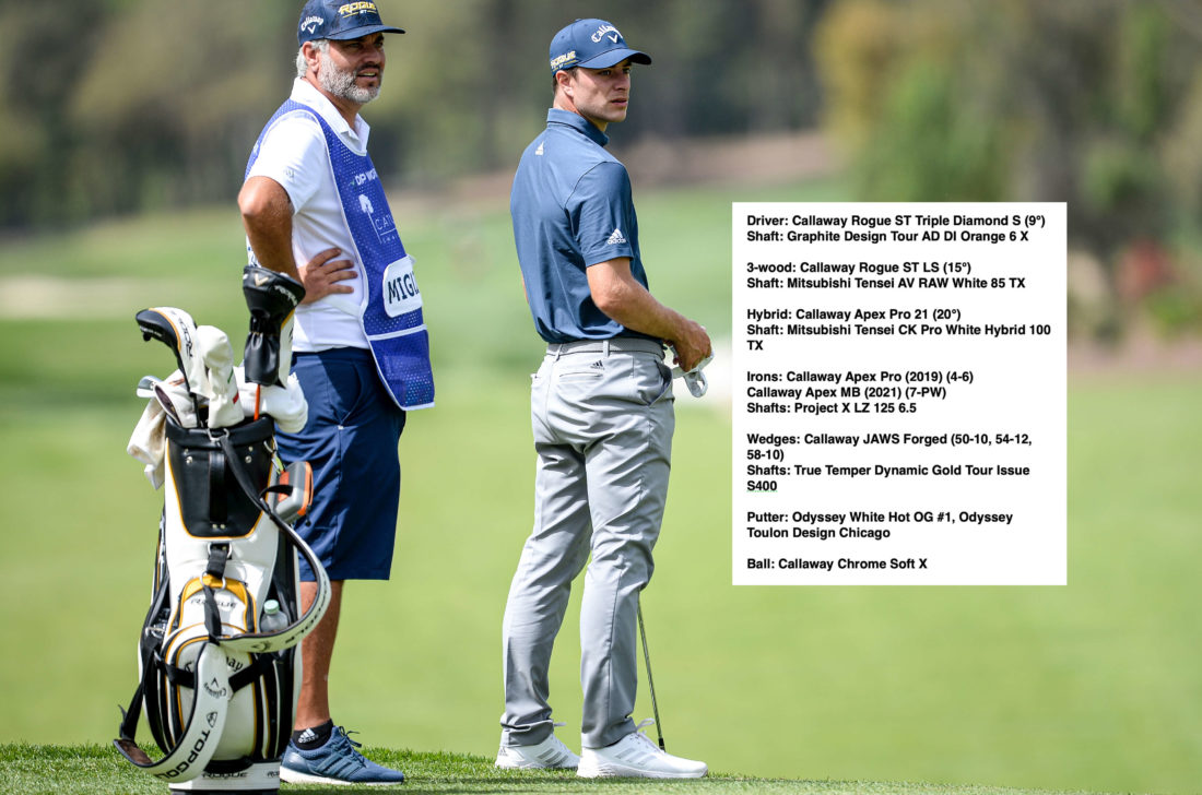 GIRONA, SPAIN - APRIL 27: tour news Guido Migliozzi of Italy during a practice round prior to the Catalunya Championship at Stadium Course, PGA Catalunya Golf and Wellness on April 27, 2022 in Girona, Spain. (Photo by Octavio Passos/Getty Images)