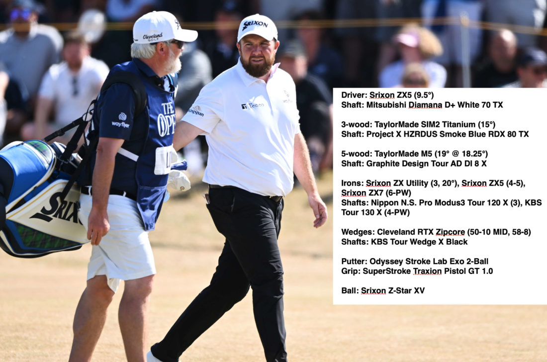 ST ANDREWS, SCOTLAND - JULY 16: Shane Lowry of Ireland walks across the 11th fairway with their Caddie during Day Three of The 150th Open at St Andrews Old Course on July 16, 2022 in St Andrews, Scotland. (Photo by Stuart Kerr/R&A/R&A via Getty Images) tour news