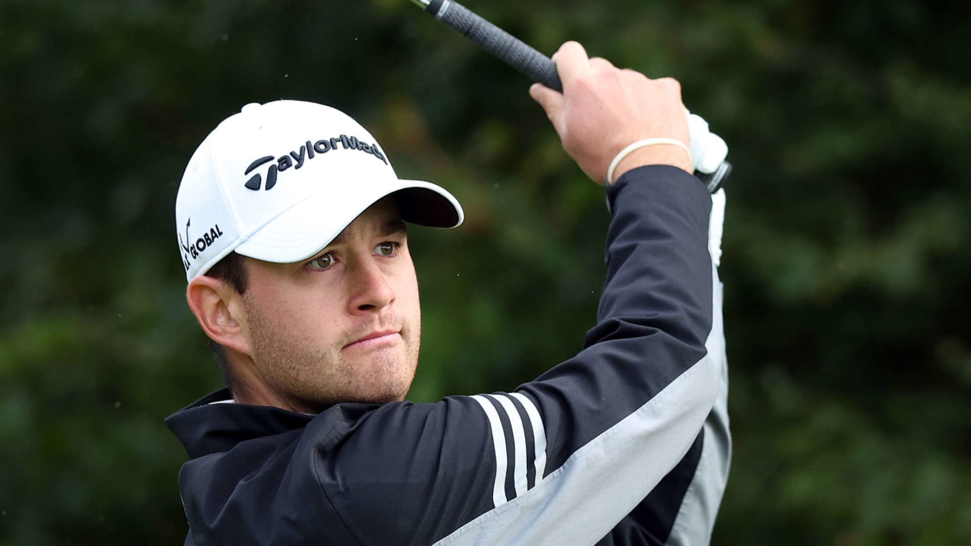 PLYMOUTH, ENGLAND - OCTOBER 09: tour news Maximilian Schmitt of Germnay plays his tee shot on the 2nd hole on Day Four of the British Challenge presented by Modest! Golf Management at St. Mellion Estate on October 09, 2022 in Plymouth, England. tour news (Photo by Luke Walker/Getty Images)