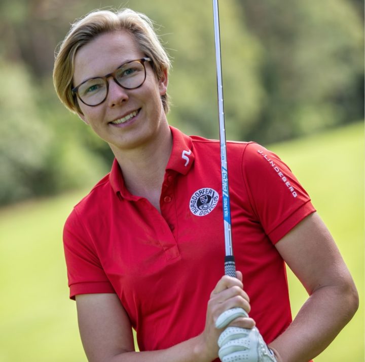 PGA Proette Ann-Kathrin Lindner vom Burgdorfer GC ist ab 1.1.2023 Landestrainerin des GVNB.