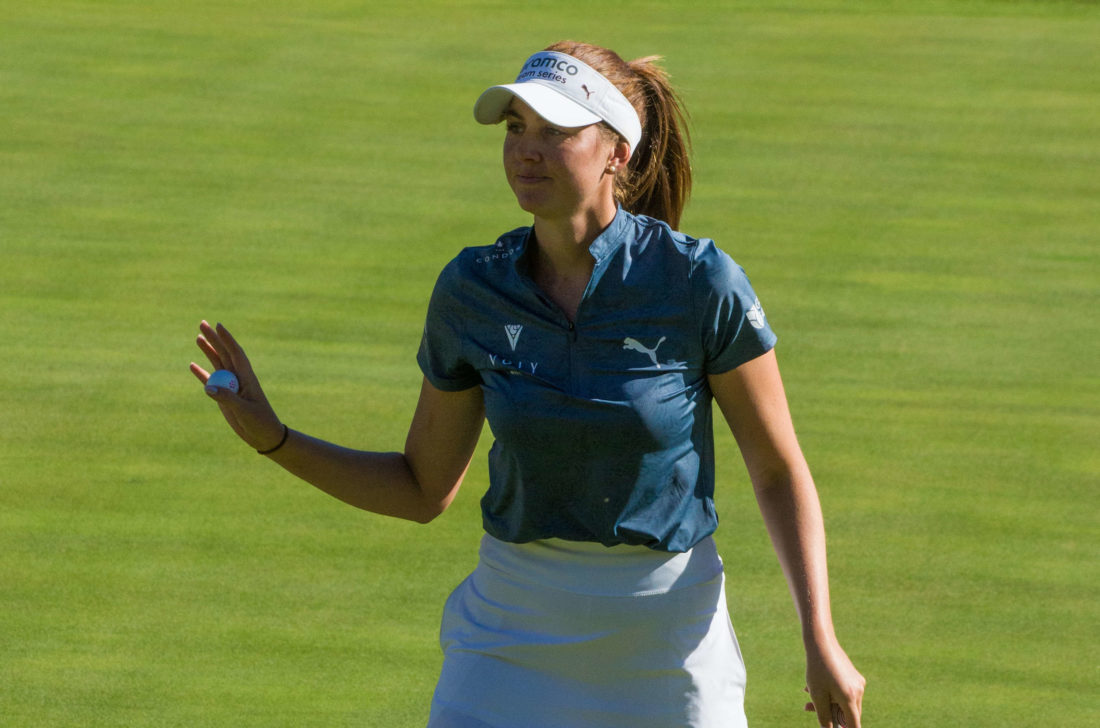 26/11/2022. Ladies European Tour 2022. Andalucia Costa Del Sol Open D'Espana, Alferini Golf, Benhavis, Spain. Olivia Cowan of Germany during the third round. tour news Credit: Tristan Jones / LET