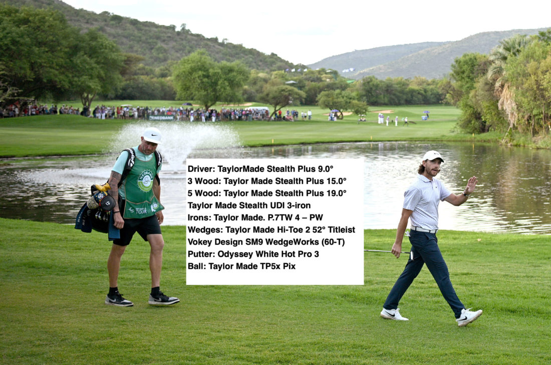 SUN CITY, SOUTH AFRICA - NOVEMBER 13: Tommy Fleetwood of England acknowledges the crowds on the 18th hole during Day Four of the Nedbank Golf Challenge at Gary Player CC on November 13, 2022 in Sun City, South Africa. tour news (Photo by Stuart Franklin/Getty Images)