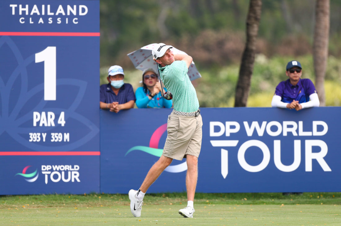 BANGKOK, THAILAND - FEBRUARY 18: Alexander Knappe of Germanyduring Day Three of the Thailand Classic at Amata Spring Country Club on February 18, 2023 in Thailand. (Photo by Thananuwat Srirasant/Getty Images) tour news