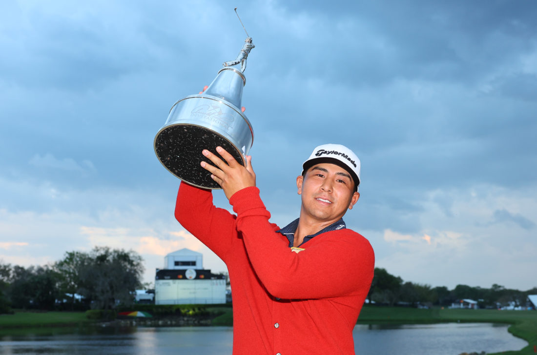 ORLANDO, FL - MARCH 05: Kurt Kitayama of Chico, CA tees off on the first hole during the final round of the Arnold Palmer Invitational presented by Mastercard on March 5, 2023 at the Bay Hill Club & Lodge in Orlando, FL. (Photo by Russell Lansford/Icon Sportswire) tour news