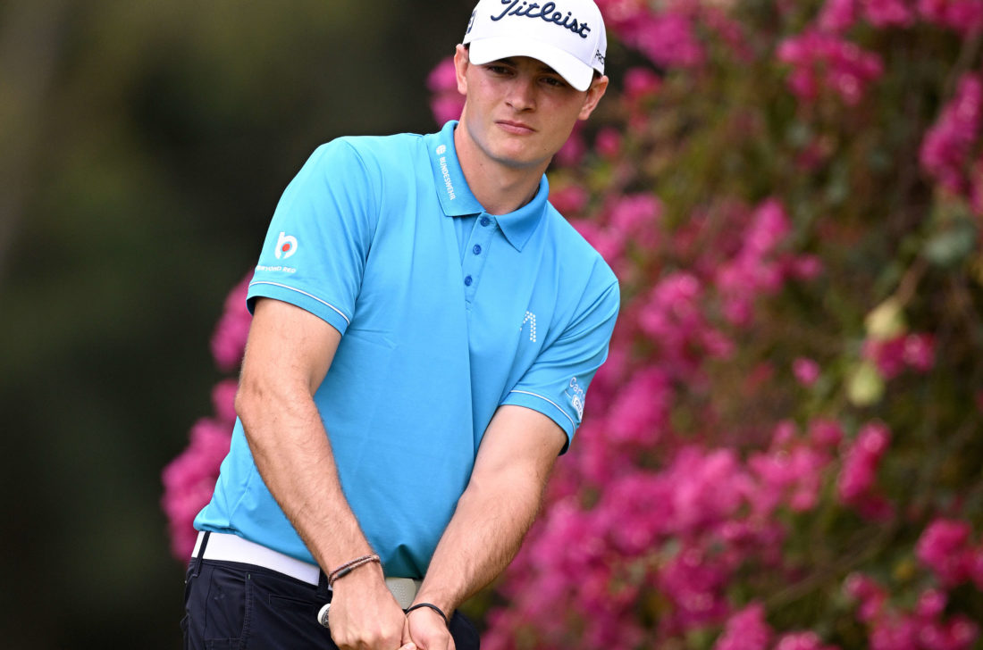 NAIROBI, KENYA - MARCH 12: Jannik De Bruyn of Germany on the chipping on the second hole during the final round of the Magical Kenya Open Presented by Absa at Muthaiga Golf Club on March 12, 2023 in Kenya. (Photo by Stuart Franklin/Getty Images) tour news