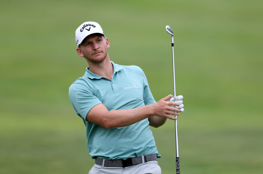 ST FRANCIS BAY, SOUTH AFRICA - MARCH 18: Nick Bachem of Germany plays his second shot on the 9th hole during completion of the second round on day three of the SDC Championship 2023 at St. Francis Links in St Francis Bay on March 18, 2023 in South Africa. (Photo by Warren Little/Getty Images) tour news