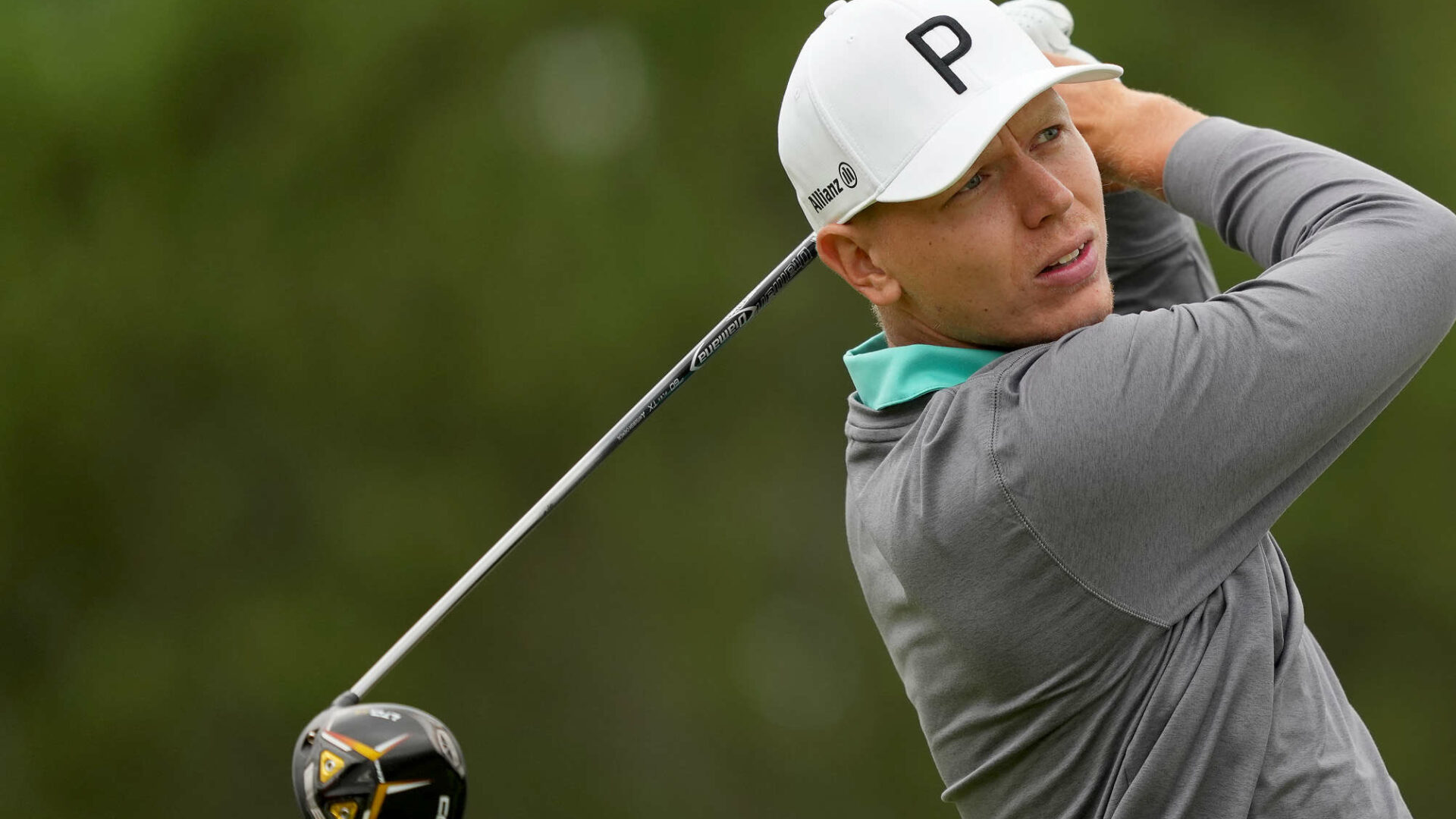 ANTONIO, TEXAS - tour news MARCH 31: Matti Schmid of Germany plays his shot from the fourth tee during the continuation of the first round of the Valero Texas Open at TPC San Antonio on March 31, 2023 in San Antonio, Texas. (Photo by Alex Bierens de Haan/Getty Images)