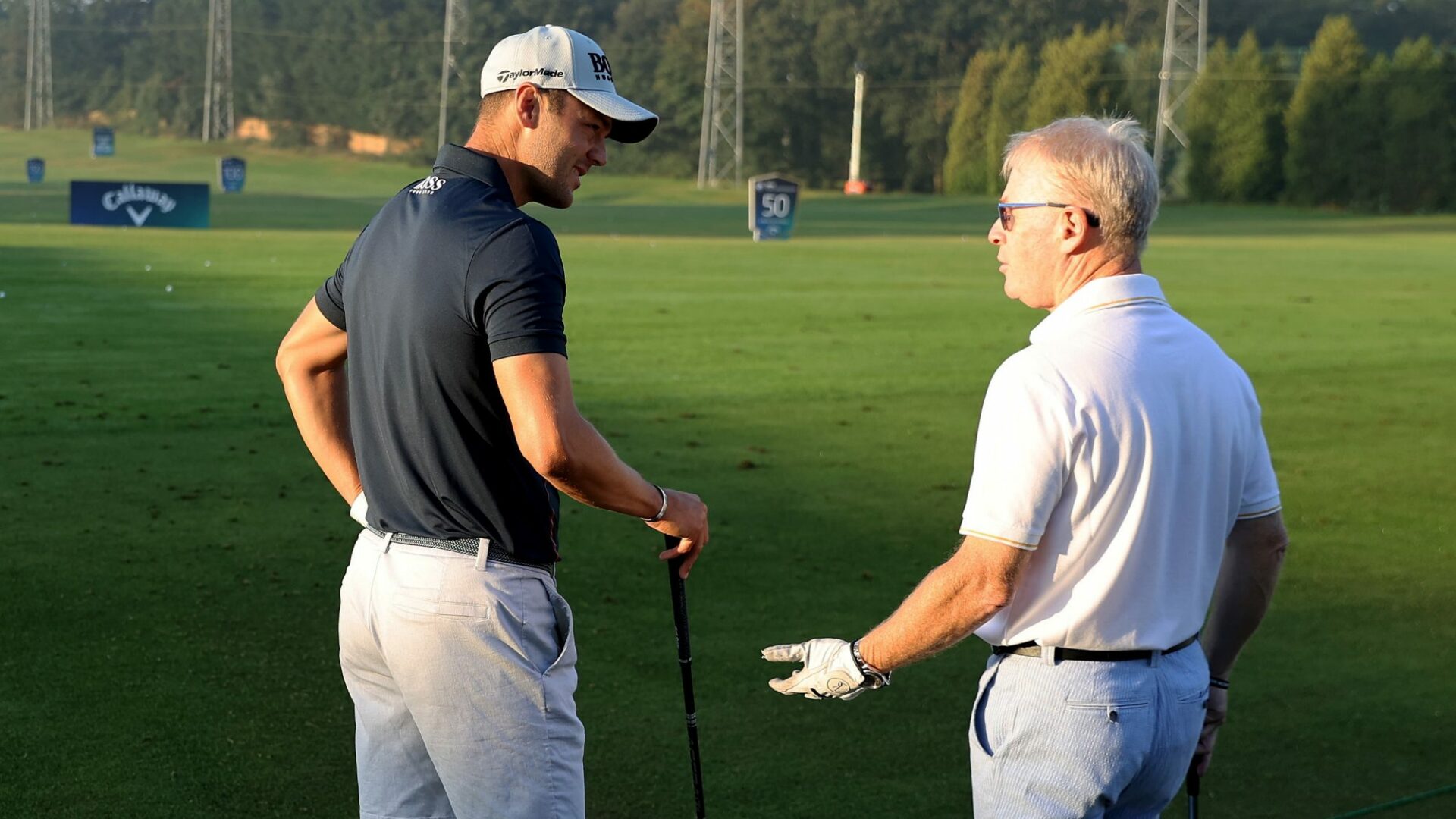 LIV-Mitglied Martin Kaymer und DP-World-Tour-CEO Keith Pelley