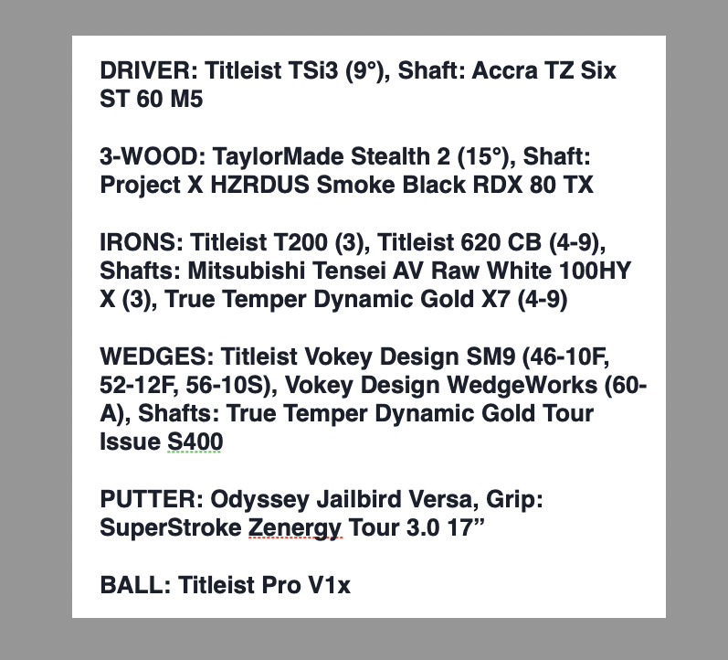 WITB Wyndham clark 2023, tour news