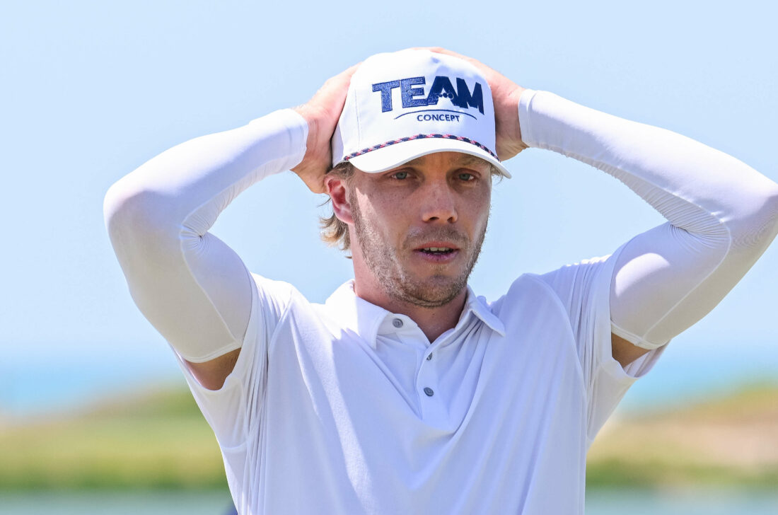 ABU DHABI, UNITED ARAB EMIRATES - MAY 07: Maximilian Rottluff of Germany celebrates the victory after plays his fourth shot on the 18th hole during Day Four of the UAE Challenge at Saadiyat Beach Golf Club on May 7, 2023 in Abu Dhabi, United Arab Emirates. (Photo by Octavio Passos/Getty Images) tour news