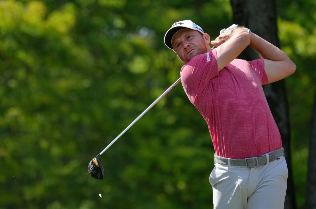 OMITAMA, JAPAN - APRIL 22: Maximilian Kieffer of Germany hits his tee shot on the 11th hole during day three of the ISPS Handa - Championship at PGM Ishioka GC on April 22, 2023 in Omitama, Ibaraki, Japan. (Photo by Yoshimasa Nakano/Getty Images) tour news