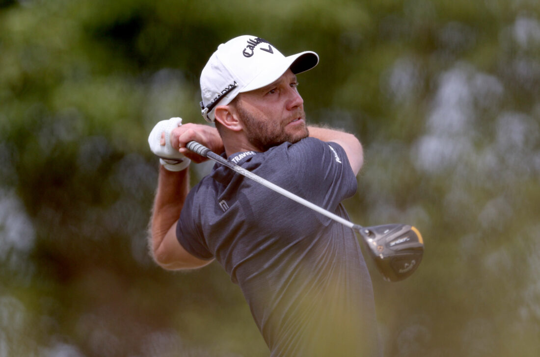 CROMVOIRT, NETHERLANDS - MAY 28: Maximilian Kieffer of Germany plays his tee shot from the 3rd hole during Day Four of the KLM Open at Bernardus Golf on May 28, 2023 in Netherlands. (Photo by Dean Mouhtaropoulos/Getty Images) tour news