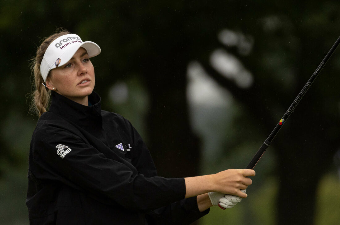 16/06/2023. Ladies European Tour 2023. Amundi German Masters, Golf & Country Club Seddiner See, Berlin, Germany . 15-18 June. Olivia Cowan of Germany during the second round. Credit: Tristan Jones/ LET